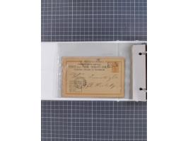 1859/1975 (ca.), postfrische/ungebrauchte und gestempelte Themensammlung “Der imperialistische Weltkrieg 1914/18”, inkl. Kolo