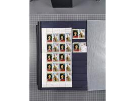 1872/1980 (ca.), mint never hinged/unused and used collection, including officials and postage dues, together with some souve