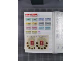 1872/1980 (ca.), mint never hinged/unused and used collection, including officials and postage dues, together with some souve