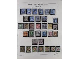 1850/2018, postfrische/ungebraucht, meist gestempelte Sammlung, u.a. mit Mi.-Nr. 152 gestempelt sign. Richter und umfangreich