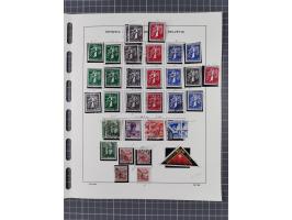 1850/2018, postfrische/ungebraucht, meist gestempelte Sammlung, u.a. mit Mi.-Nr. 152 gestempelt sign. Richter und umfangreich