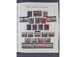 1850/2018, postfrische/ungebraucht, meist gestempelte Sammlung, u.a. mit Mi.-Nr. 152 gestempelt sign. Richter und umfangreich