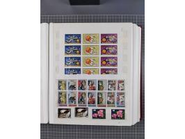 1960/76, mint never hinged/unused and used collection, two albums of imperforated issues, with most miniature and souvenir sh