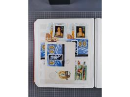 1960/76, mint never hinged/unused and used collection, two albums of imperforated issues, with most miniature and souvenir sh