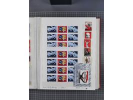 1960/76, mint never hinged/unused and used collection, two albums of imperforated issues, with most miniature and souvenir sh