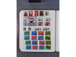 1960/76, mint never hinged/unused and used collection, two albums of imperforated issues, with most miniature and souvenir sh