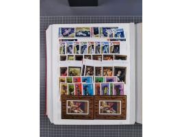 1960/76, mint never hinged/unused and used collection, two albums of imperforated issues, with most miniature and souvenir sh