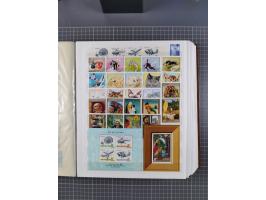 1960/76, mint never hinged/unused and used collection, two albums of imperforated issues, with most miniature and souvenir sh