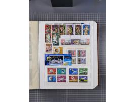 1960/76, mint never hinged/unused and used collection, two albums of imperforated issues, with most miniature and souvenir sh