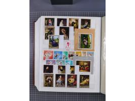 1960/76, mint never hinged/unused and used collection, two albums of imperforated issues, with most miniature and souvenir sh