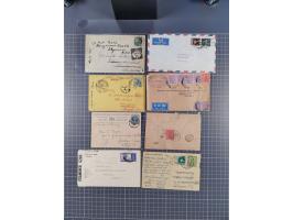 1845/1970, over 100 covers &amp; cards starting pre-philatelic letter with red oval India, Srinagar and Patiala States, regis