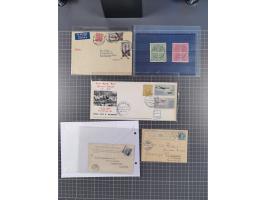 1845/1970, over 100 covers &amp; cards starting pre-philatelic letter with red oval India, Srinagar and Patiala States, regis