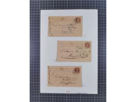 1845/1970, over 100 covers &amp; cards starting pre-philatelic letter with red oval India, Srinagar and Patiala States, regis