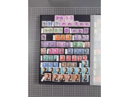 1863/1974 (ca.), mint never hinged/unused and used accumulation with many duplicates, showing a fine group of the early unove