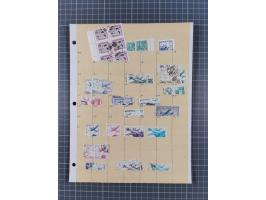 1884/1960, collection in folder mint and used, starting Mi.I-III blocks of four, imperf and overprinted issues, mainly fine.