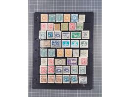 1884/1960, collection in folder mint and used, starting Mi.I-III blocks of four, imperf and overprinted issues, mainly fine.