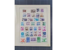 1884/1960, collection in folder mint and used, starting Mi.I-III blocks of four, imperf and overprinted issues, mainly fine.