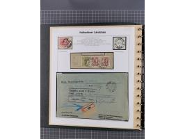 1920/45, HLUCIN - 'Hultschiner Ländchen' collection on 30 album leaves in album, starting with first Czechoslovakian post 4.2