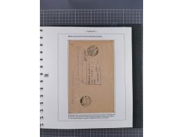 1920/45, HLUCIN - 'Hultschiner Ländchen' collection on 30 album leaves in album, starting with first Czechoslovakian post 4.2