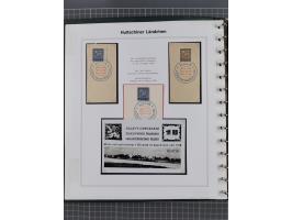 1920/45, HLUCIN - 'Hultschiner Ländchen' collection on 30 album leaves in album, starting with first Czechoslovakian post 4.2