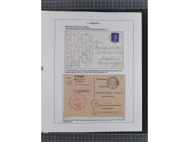 1920/45, HLUCIN - 'Hultschiner Ländchen' collection on 30 album leaves in album, starting with first Czechoslovakian post 4.2