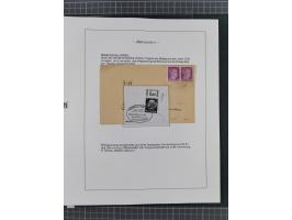 1920/45, HLUCIN - 'Hultschiner Ländchen' collection on 30 album leaves in album, starting with first Czechoslovakian post 4.2