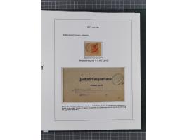 1920/45, HLUCIN - 'Hultschiner Ländchen' collection on 30 album leaves in album, starting with first Czechoslovakian post 4.2