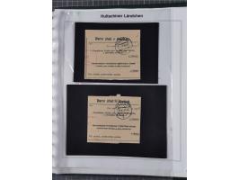 1920/45, HLUCIN - 'Hultschiner Ländchen' collection on 30 album leaves in album, starting with first Czechoslovakian post 4.2