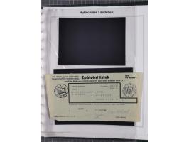 1920/45, HLUCIN - 'Hultschiner Ländchen' collection on 30 album leaves in album, starting with first Czechoslovakian post 4.2