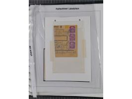 1920/45, HLUCIN - 'Hultschiner Ländchen' collection on 30 album leaves in album, starting with first Czechoslovakian post 4.2