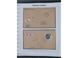 1920/45, HLUCIN - 'Hultschiner Ländchen' collection on 30 album leaves in album, starting with first Czechoslovakian post 4.2