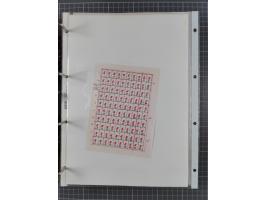 1918/19, interesting, unused/mint never hinged/used collection “Germania overprint issues,” including local issues with bette