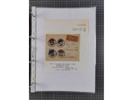 1918/19, interesting, unused/mint never hinged/used collection “Germania overprint issues,” including local issues with bette