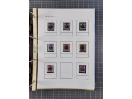 1918/19, interesting, unused/mint never hinged/used collection “Germania overprint issues,” including local issues with bette