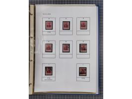 1918/19, interesting, unused/mint never hinged/used collection “Germania overprint issues,” including local issues with bette