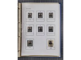 1918/19, interesting, unused/mint never hinged/used collection “Germania overprint issues,” including local issues with bette