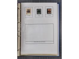 1918/19, interesting, unused/mint never hinged/used collection “Germania overprint issues,” including local issues with bette