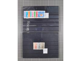 1880/1980, unused/mint never hinged dealer stock on cards, including a lot of material with better issues from Denmark, Italy