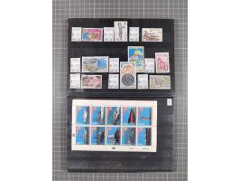 1880/1980, unused/mint never hinged dealer stock on cards, including a lot of material with better issues from Denmark, Italy