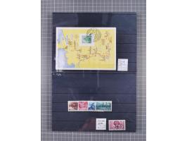 1880/1980, unused/mint never hinged dealer stock on cards, including a lot of material with better issues from Denmark, Italy