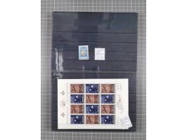 1880/1980, unused/mint never hinged dealer stock on cards, including a lot of material with better issues from Denmark, Italy