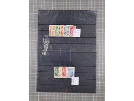 1880/1980, unused/mint never hinged dealer stock on cards, including a lot of material with better issues from Denmark, Italy