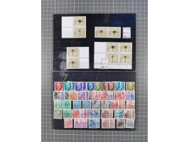 1880/1980, unused/mint never hinged dealer stock on cards, including a lot of material with better issues from Denmark, Italy
