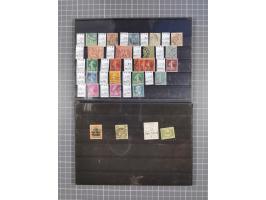 1880/1980, unused/mint never hinged dealer stock on cards, including a lot of material with better issues from Denmark, Italy