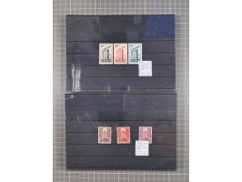 1880/1980, unused/mint never hinged dealer stock on cards, including a lot of material with better issues from Denmark, Italy