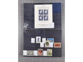 1880/1980, unused/mint never hinged dealer stock on cards, including a lot of material with better issues from Denmark, Italy