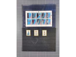 1880/1980, unused/mint never hinged dealer stock on cards, including a lot of material with better issues from Denmark, Italy