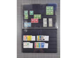 1880/1980, unused/mint never hinged dealer stock on cards, including a lot of material with better issues from Denmark, Italy