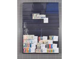 1880/1980, unused/mint never hinged dealer stock on cards, including a lot of material with better issues from Denmark, Italy