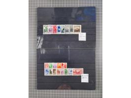 1880/1980, unused/mint never hinged dealer stock on cards, including a lot of material with better issues from Denmark, Italy